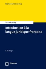 Introduction à la langue juridique française