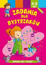 Zadania dla bystrzaków 4-5 lat. Wydawnictwo Olesiejuk