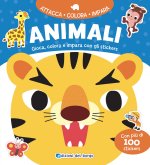 Animali. Gioca, colora e impara con gli stickers. Con adesivi