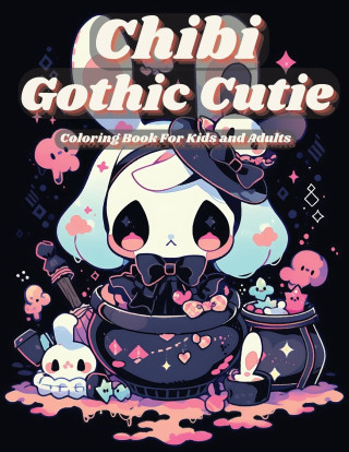 Chibi Gothic Cutie Coloring Book