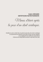Menus d'hiver adaptés ? la pose d'un stent cardiaque.