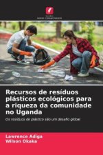 Recursos de resíduos plásticos ecológicos para a riqueza da comunidade no Uganda