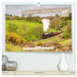 Yorkshire - Dales und Coast (hochwertiger Premium Wandkalender 2024 DIN A2 quer), Kunstdruck in Hochglanz