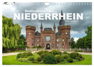 Deutschland - der Niederrhein (Wandkalender 2024 DIN A4 quer), CALVENDO Monatskalender
