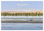 Ägypten Landschaften am Nil (Wandkalender 2024 DIN A2 quer), CALVENDO Monatskalender