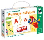Puzzle edukacyjne Poznaję alfabet 3-6 lat