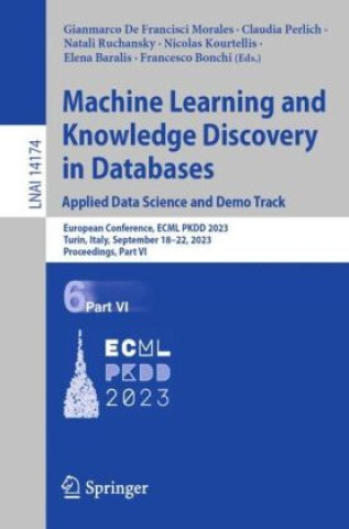 Machine Learning and Knowledge Discovery in Databases