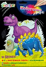 Lubię Dinozaury Kolorowe zdrapki