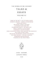 Sri Chinmoy: Talks & Essays III