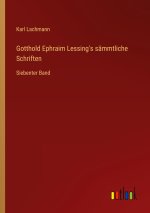 Gotthold Ephraim Lessing's sämmtliche Schriften