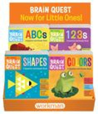 Display: My First Brain Quest ABCs/123s/Shapes/Colors mixed display: 12-CC Mixed Counter Display