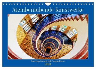 Atemberaubende Kunstwerke (Wandkalender 2024 DIN A4 quer), CALVENDO Monatskalender