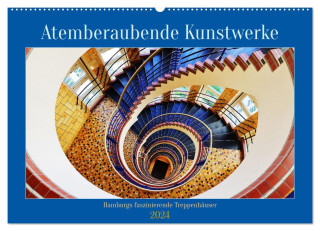 Atemberaubende Kunstwerke (Wandkalender 2024 DIN A2 quer), CALVENDO Monatskalender