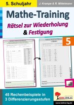 Mathe-Training - Rätsel zur Wiederholung und Festigung / Klasse 5