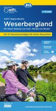 ADFC-Regionalkarte Weserbergland, 1:75.000, mit Tagestourenvorschlägen, reiß- und wetterfest, E-Bike-geeignet, GPS-Tracks Download