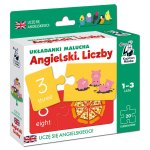Układanki malucha Angielski Liczby 1-3 lata