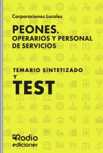 PEONES. OPERARIOS Y PERSONAL DE SERVICIOS. TEMARIO