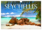 Seychelles, Holidays on Exotic Islands (Wall Calendar 2024 DIN A4 landscape), CALVENDO 12 Month Wall Calendar