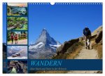 WANDERN über Stock und Stein in der Schweiz (Wandkalender 2024 DIN A3 quer), CALVENDO Monatskalender
