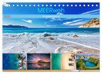 MEERweh Impressionen (Tischkalender 2024 DIN A5 quer), CALVENDO Monatskalender