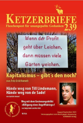 Kapitalismus - gibt's den noch? (Peter Priskil,Mirjam Stolz,Isabelle Armand,Kerstin Steinbach,Nadja Bader,Max Roth,Bund gegen Anpassung)()