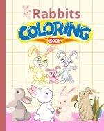 Rabbits Coloring Book For Kids
