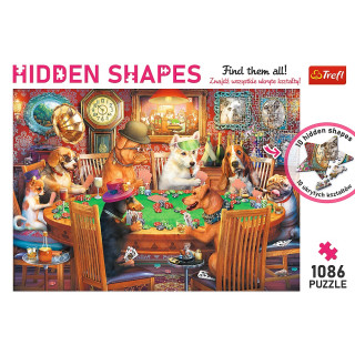 Puzzle 1086 Hidden Shapes Wieczór gier 10749