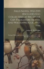 Field Notes, 1932-1939 (includes Egg Collecting at Big Stone Gap, Parramore Island, and Wachapreague, 1932-1936; Nesting of Bald Eagles in Princess An