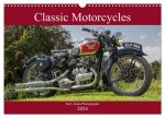 Classic Motorcycles (Wall Calendar 2024 DIN A3 landscape), CALVENDO 12 Month Wall Calendar