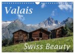Valais Swiss Beauty (Wall Calendar 2024 DIN A4 landscape), CALVENDO 12 Month Wall Calendar