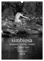 simbiosa ... fine art nude photography 2024 (Wall Calendar 2024 DIN A3 portrait), CALVENDO 12 Month Wall Calendar