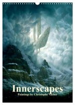 INNERSCAPES Fantasy Paintings by Christophe Vacher (Wall Calendar 2024 DIN A3 portrait), CALVENDO 12 Month Wall Calendar