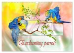 Enchanting parrots (Wall Calendar 2024 DIN A3 landscape), CALVENDO 12 Month Wall Calendar