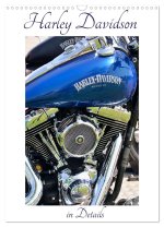 Harley Davidson in Details (Wall Calendar 2024 DIN A3 portrait), CALVENDO 12 Month Wall Calendar
