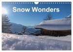 Snow Wonders (Wall Calendar 2024 DIN A4 landscape), CALVENDO 12 Month Wall Calendar