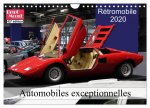 Automobiles exceptionnelles (Calendrier mural 2024 DIN A4 vertical), CALVENDO calendrier mensuel