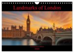 Landmarks of London (Wall Calendar 2024 DIN A4 landscape), CALVENDO 12 Month Wall Calendar