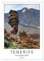 Tenerife - The volcanic island (Wall Calendar 2024 DIN A3 portrait), CALVENDO 12 Month Wall Calendar