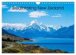 Breathtaking New Zealand (Wall Calendar 2024 DIN A4 landscape), CALVENDO 12 Month Wall Calendar