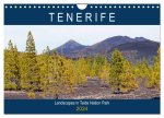 Tenerife - Landscapes of Teide National Park (Wall Calendar 2024 DIN A4 landscape), CALVENDO 12 Month Wall Calendar