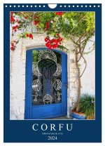 Corfu - Island of joie de vivre (Wall Calendar 2024 DIN A4 portrait), CALVENDO 12 Month Wall Calendar