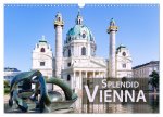 Splendid Vienna (Wall Calendar 2024 DIN A3 landscape), CALVENDO 12 Month Wall Calendar
