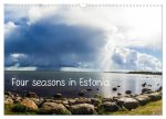Four seasons in Estonia (Wall Calendar 2024 DIN A3 landscape), CALVENDO 12 Month Wall Calendar