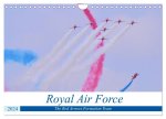 Royal Air Force The Red Arrows Formation Team (Wall Calendar 2024 DIN A4 landscape), CALVENDO 12 Month Wall Calendar
