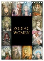 Zodiac Women (Wall Calendar 2024 DIN A4 portrait), CALVENDO 12 Month Wall Calendar