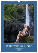 Waterfalls in Ticino (Wall Calendar 2024 DIN A3 portrait), CALVENDO 12 Month Wall Calendar