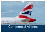 Commercial Airlines (Wall Calendar 2024 DIN A4 landscape), CALVENDO 12 Month Wall Calendar