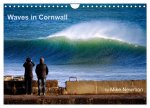 Waves in Cornwall (Wall Calendar 2024 DIN A4 landscape), CALVENDO 12 Month Wall Calendar