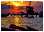 Landscapes from Romania (Wall Calendar 2024 DIN A4 landscape), CALVENDO 12 Month Wall Calendar