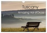 Tuscany Amazing Val d'Orcia (Wall Calendar 2024 DIN A4 landscape), CALVENDO 12 Month Wall Calendar
